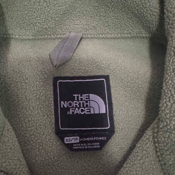 The North Face Olive Fleece Jacket - Picture 2 of 3